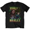 Bob Marley Unisex Adult Roots Rock Reggae Homage T-Shirt