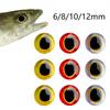 100pcs 3D-Holographic Fishing Lure Eyes For Fly Tying Stickers Professional Lure Eyes Fly Fishing Tying Jigs Dolls Fish Lures