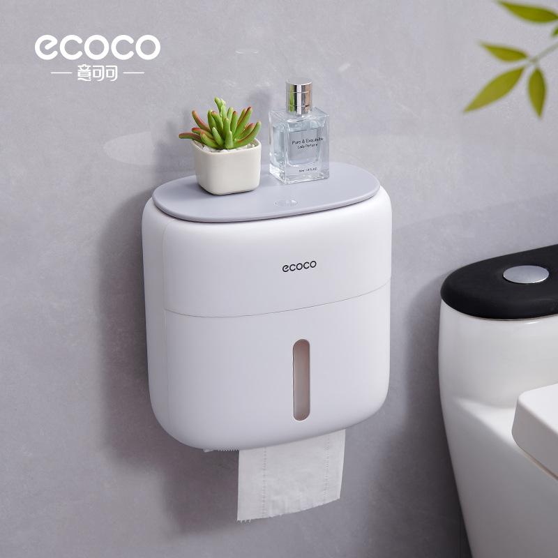 Коробка для туалетной бумаги, стойка для хранения туалетной бумаги, настенный держатель рулона без перфорации, водонепроницаемый