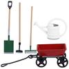 Miniature Gardening Box Farming Tools Model for 1/12 Doll House Garden Decor Accessories