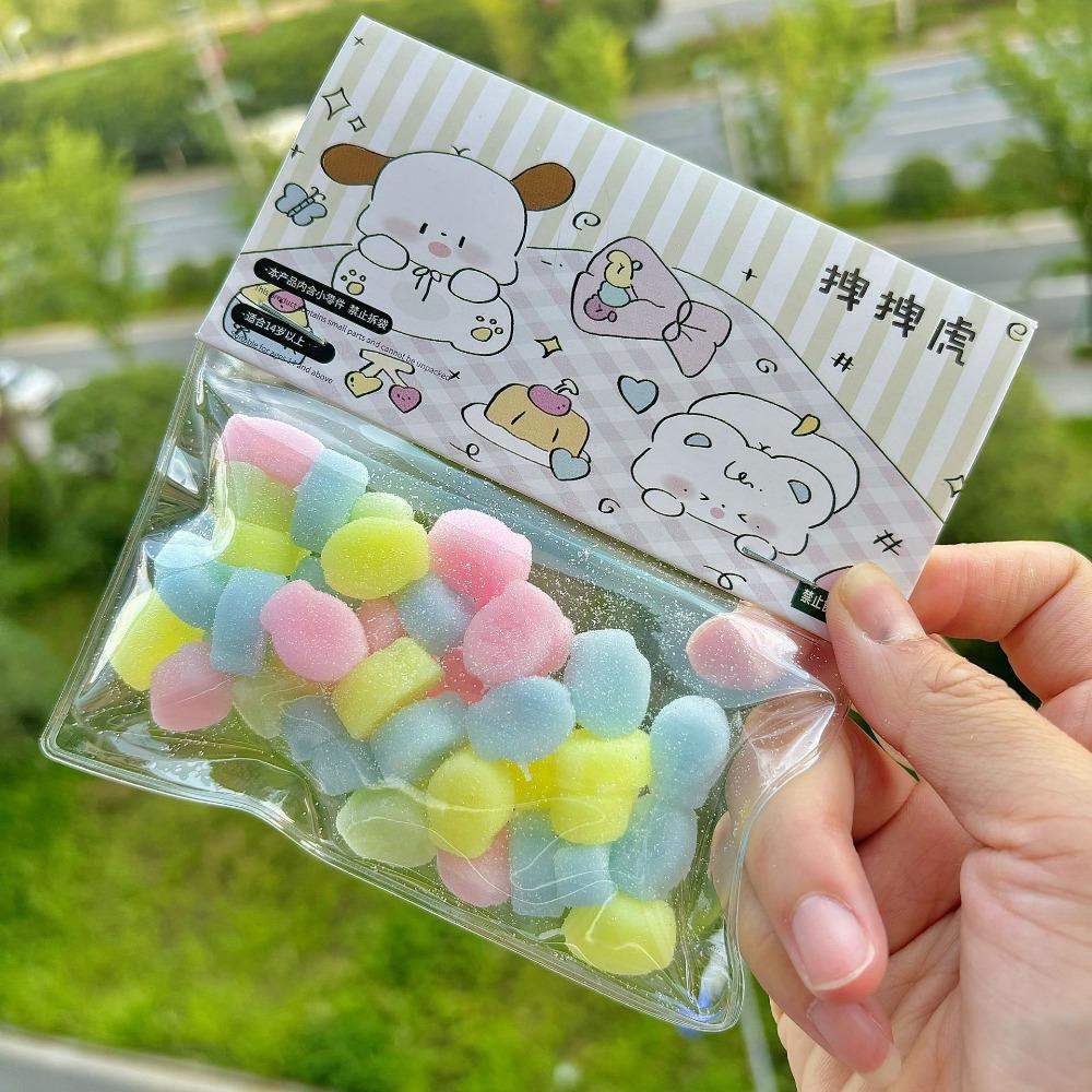 Mini Pinch Toy Colorful Mini Cat Claw Mini Decompression Toy