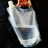 Outdoor Camping 2L Folding Water Bag Cycling Climbing Transparent Water Bag Drinking Water Bag