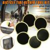 10pcs Bicycle Tire Repair Patch Glue-Free Adhesive Quick Repairing Tyre Protection Patch for Mountain Road Bike Inner Tyre Repair Pads