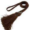 Women's Belt Woven Tassel Waist Strap Student Belt Thin Waist Chain Bow Rope Skirt Knotted Decorative Korean Style