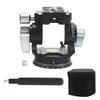 Fluid Tripod Head with Quick Release Plate and Handle Aluminum Alloy Panoramic Fluid Drag Pan Head