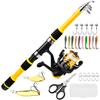 Beginner Long Cast Spinning Sea Fishing Rod & Reel Combo Set (1.5M/1.8M)