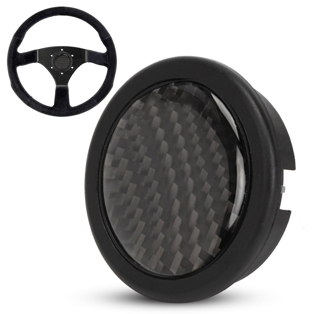 Carbon Fiber Horn Push Button for 6 Bolts for OMP Steering Wheel Car Modified Parts