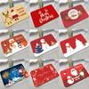 Non-slip Christmas Mat Christmas Decorations Gnome Door Mat New Outdoor Carpet Home