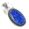 Lapis Lazuli Gemstone 925 Sterling Silver Jewelry Pendant 2.09"