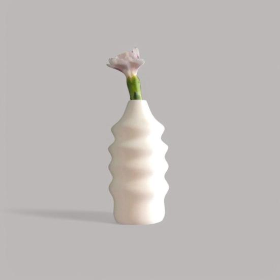 Refrigerator Magnet Vase Shape Resin Decorative Fixing Sticker Fridge Decoration for Air