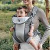 4-In-1 Newborn Kangaroo Wrap Ergonomic Baby Backpack Multifunctional Infant Strap Sling Toddler