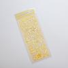 Korean Popular Star Ribbon Laser Sticker PET Bottom Seamless Sticker Goo Card Decoration DIY Material Sticker