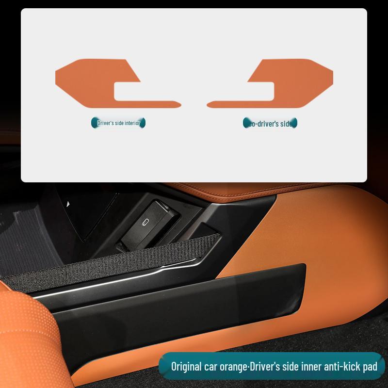 BYD Yangwang U8 Car B-Pillar Anti-Kick Pad & Protection Sticker for 24 Models