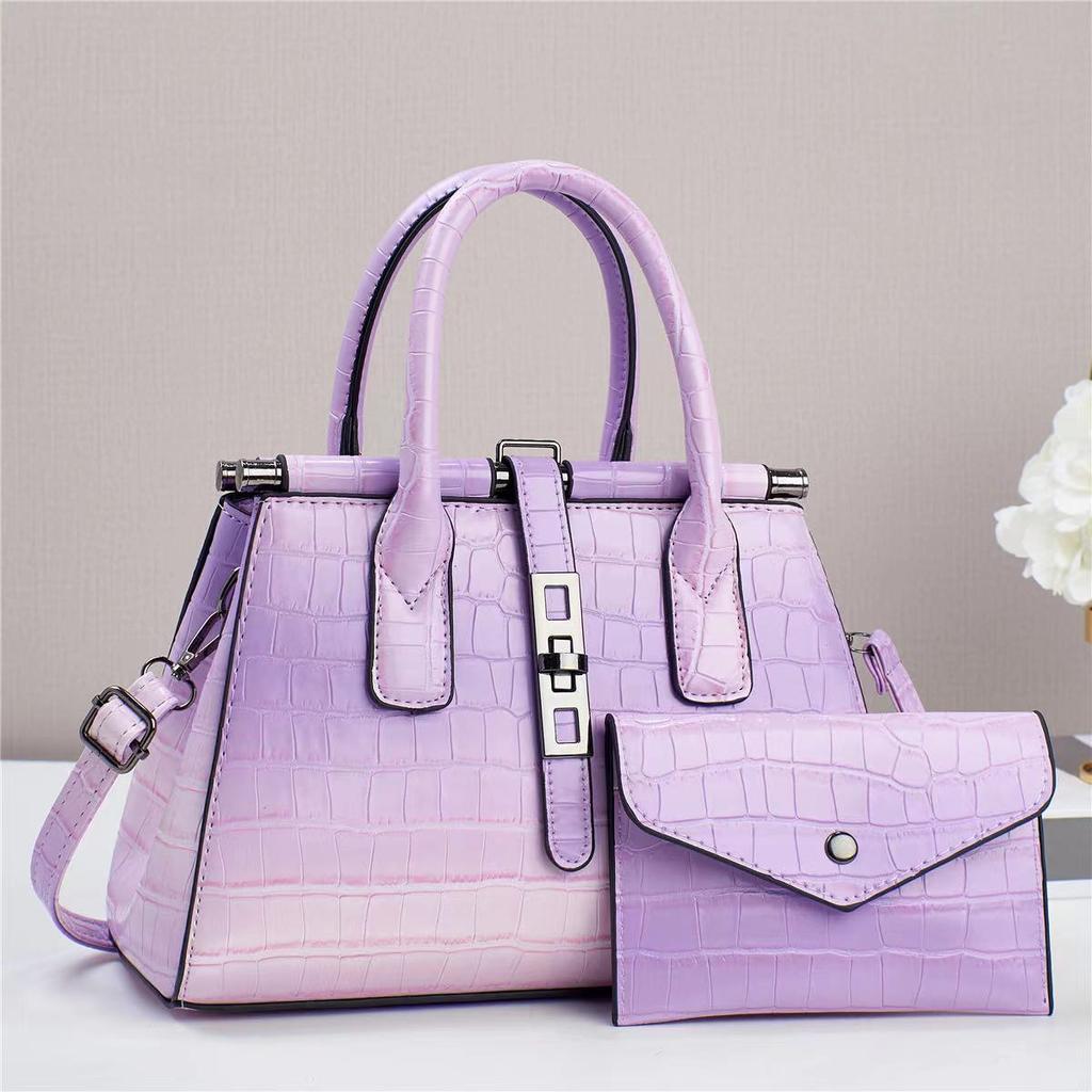 Gradient Ladies Combination Bag  Pretty Bag  Small Light Bag  Senior Pendular Texture  Travel Bag