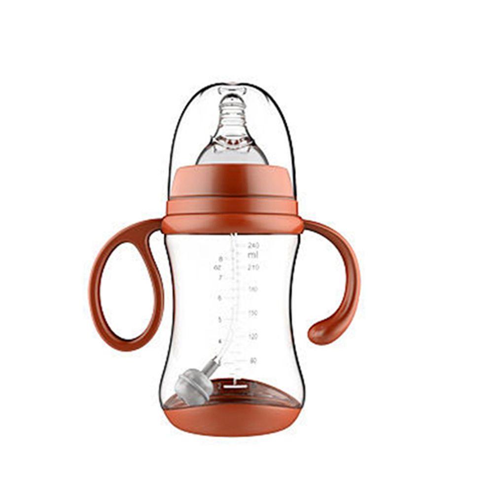 Feeder Wide-Caliber Baby Feeding Nipple Bottle Baby Bottle with Grip Nursing Care Milk Bottles