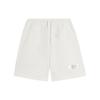 Li Ning Solid Color Text Print Loose Casual Shorts Women Shorts Off-White AKSSA86-4