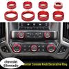 14-18 Chevy Silverado A/C Audio Knob Ring - Interior Modification