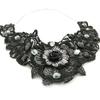 [J5358] - Designer Necklace 'Carmen' Black Lace