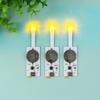 12pcs Blow-Out LED Candle Light for Making Light-Up Cards, Self-Adhesive Light-Up Units To Handmade Cards or Scrapbook Pages