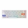 DrunkDeer G65 eSports Gaming Keyboard, Rapid Trigger Keyboard - Hall Effect Switches - Magnetic Switches - Last Win & Release Dual Trigger Modes White
