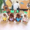 Cute Cute Kapibala Pendant Plush Toy Doll Capybar Bag Hanging Decoration Keychain Doll Doll