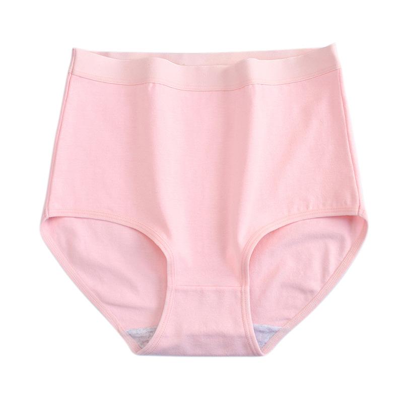 High Quality Comfort High-waisted Women's Panties Cotton Tummy-tucking and Hip-lifting Mom's Large-size Panties Female Cotton Panties Sexy Briefs
