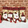 Hanging Christmas Gift Socks Large Size Xmas Gift Bag Navidad Christmas Stocking  Christmas Decor
