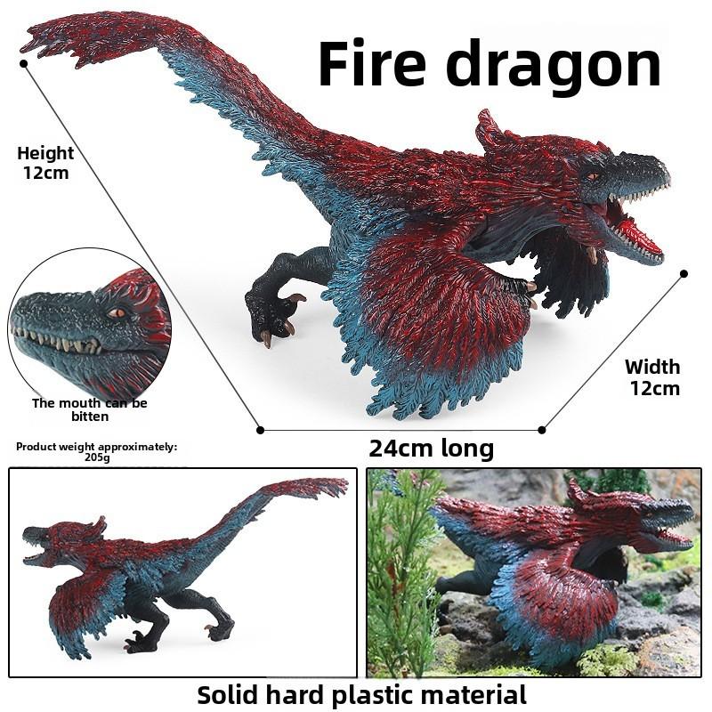 Figurine Mosasaurus Dinosaur With Movable Mouth For Kids Educational Gift And