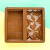 Silicone Chocolate Mold Deep Bar Thick Praline Sweets Cake Mold for Chocolates Resin