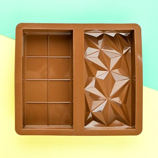Silicone Chocolate Mold Deep Bar Thick Praline Sweets Cake Mold for Chocolates Resin