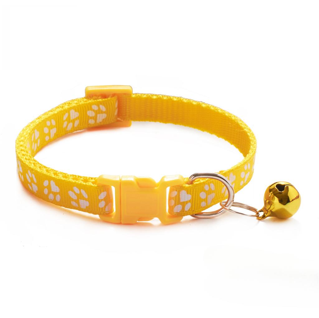 Pet Patch Colorful Bell Cat Buckle Collar