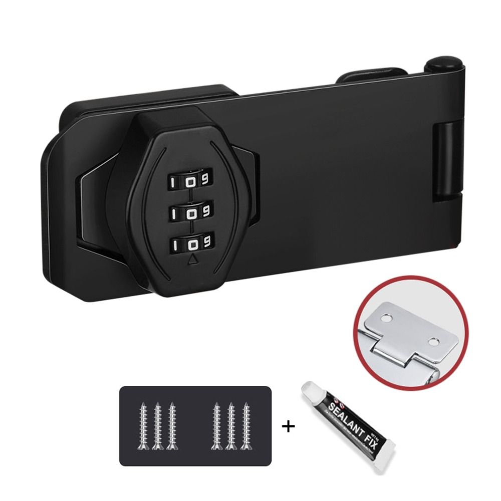 Anti-Theft Home Security Window Stoppers Coded Lock Cabinet Password Locks Combination Coded Lock