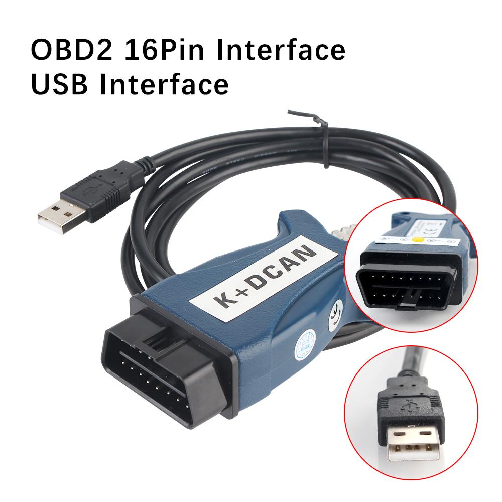 For BMW E Chassis E46 E60 E87 MINI R50 OBD2 Scanner FTDI FT232 Chip Car Diagnostic Tools OBD 2 USB Interface with Switch K+CAN INPA Cable