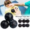 1/2PC Fitness Lacrosse Myofascia Ball Lightweight Peanut Massage Ball Lightweight