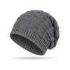 Street Pleated Pile Hat Long Stretch Woolen Hat Fashionable and Versatile Ear-protecting Cold Hat