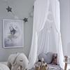 Summer Baby Chiffon Bed Curtain: Light, Breathable, Solid Color Mosquito Net Tent for Kids