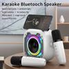 Mini Karaoke Machine Portable Bluetooth 5.3 Speaker Wireless Microphone Home Family Singing Children's Gifts Support TF U Disk