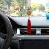 Automotive Rearview Mirror Hanging Charm with Chinese Luck Symbol
