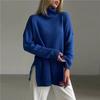 Sweater Loose Knit Sweater High Neck Sweater Women's Autumn and Winter