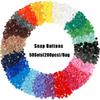50Sets Round Plastic Snaps Button Fasteners T5 Bag Folder Dark Buckle Button Resin Garment Accessories For Clothes Scrapbooking