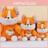 Plush Toy Animal Cartoon Fox Corgi Stuffed Doll Girl Children Birthday Gift