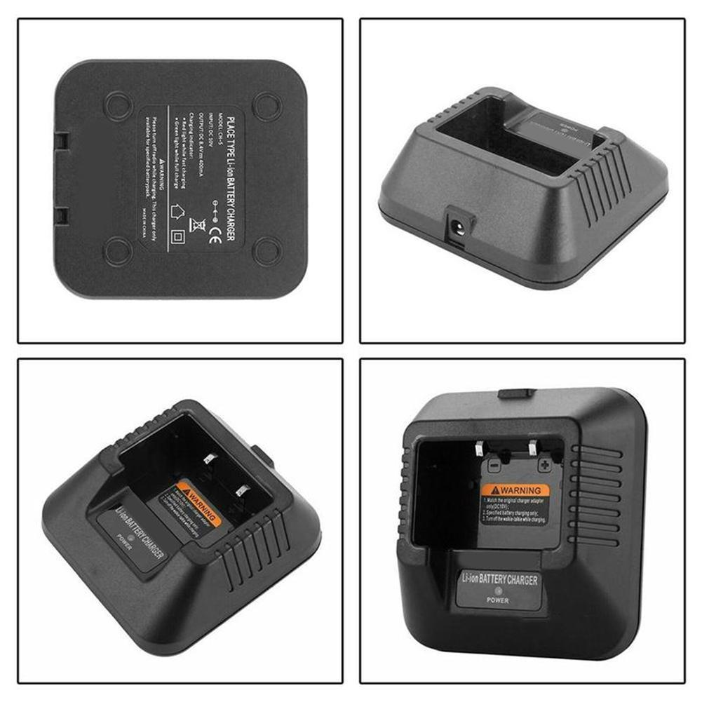 CH-5 Desktop Charger Base For BaoFeng UV-5R\5RA\5RE\5R+Plus\5RA+Plus\DM5R For Walkie Walkie Li- Y4O5