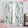 2pcs,2D Plane Printing Curtains Eucalyptus Dream(2) Polyester (without Rod) Holiday for Various Room Types
