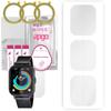 3x Apgo Hydrogel Screen Protector for Lotus Smartwatch 50046/1, Hydrogel Film, with Positioning Layer Easy Installation