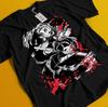 Demon Slayer Shirt Rengoku Kyojuro Tshirt Tanjiro T-Shirt Muzan Doma Wind Tee
