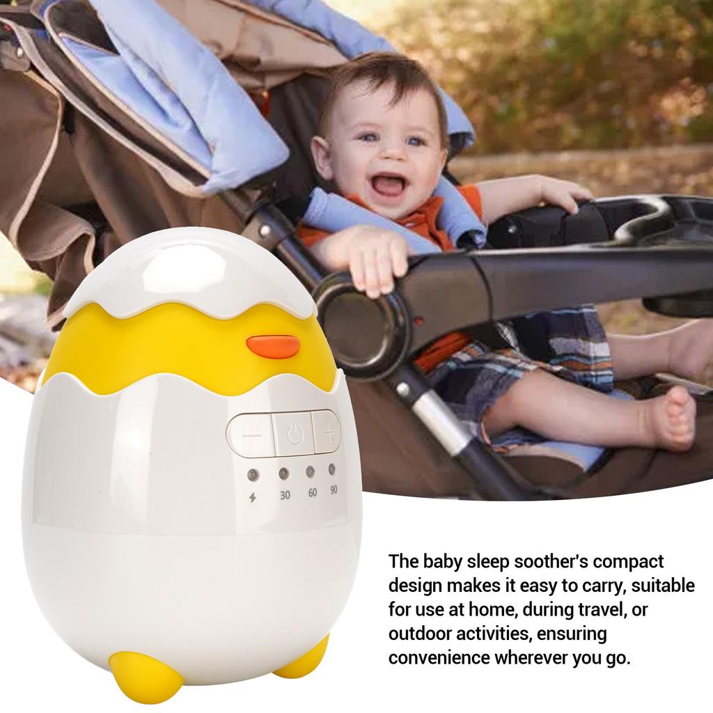 Rechargeable Stroller Rocker ABS Portable Aid Rocker Pram Crib Vibrating Bouncer Soother