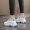 Spring/Summer New Women‘s Dad Shoes Height Increasing Breathable Thick Bottom Mesh Small White Shoes Versatile Fashion Female Students
