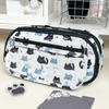 Large Capacity Pen Bag Cat Storage Bag Portable Stationery Organizer  School Office