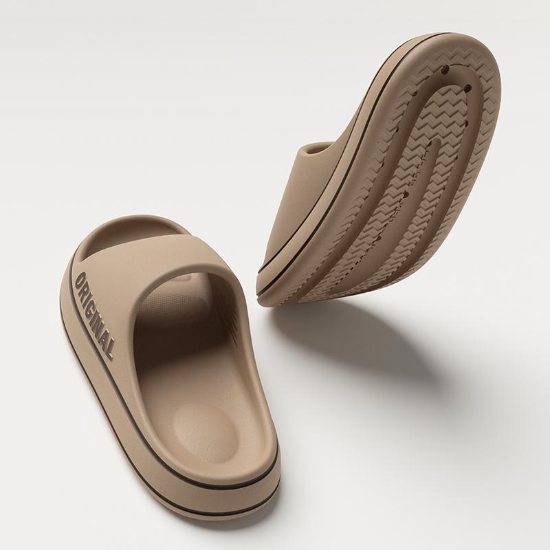 New Summer Slippers Men and Women  EVA Soft Bottom Cloud Slides Light Beach Shoes Anti Slip Indoor and Outdoor