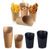 25pcs 14/16oz Fry Charcuterie Cups Kraft Paper Potato Chips Box Party Supplies